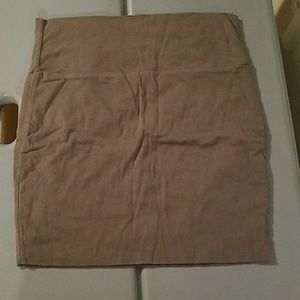 Cotton mini skirt